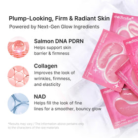 medicube jelly patch close-up highlighting gel texture for visible cooling