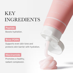 medicube product label close-up highlighting key ingredients list
