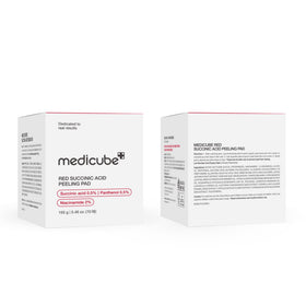 medicube lifestyle bathroom scene, suggesting easy daily skincare routine