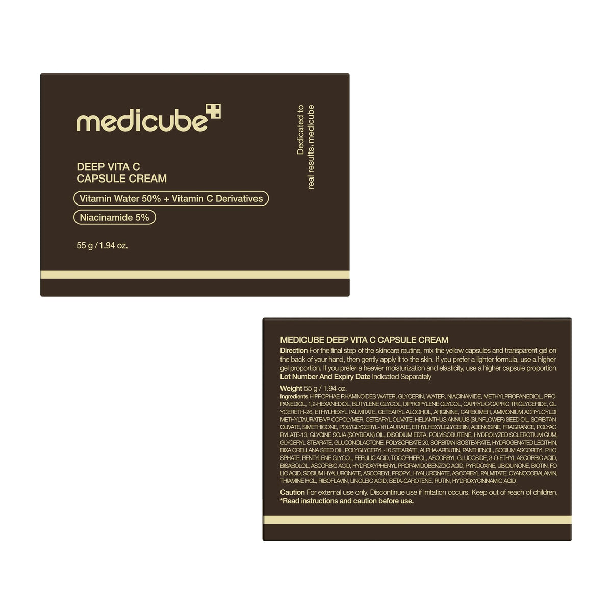 medicube on bathroom shelf in lifestyle scene promoting daily routine