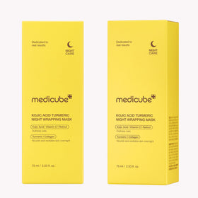medicube on bathroom vanity suggesting nightly skincare ritual