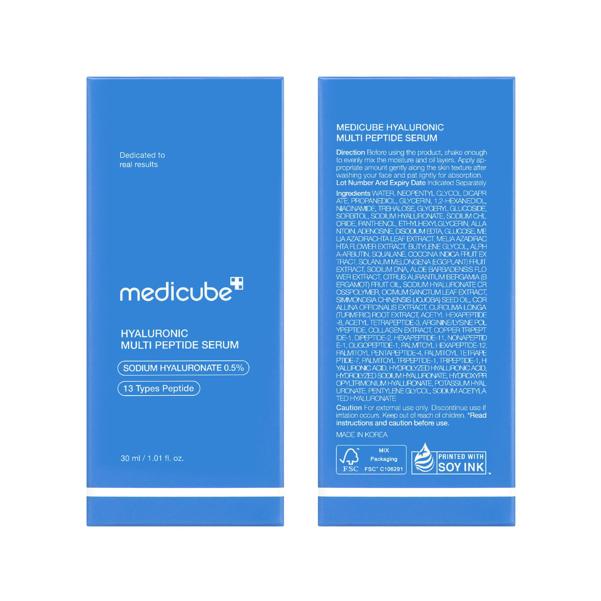 medicube on bathroom vanity in lifestyle scene conveying daily routine benefit