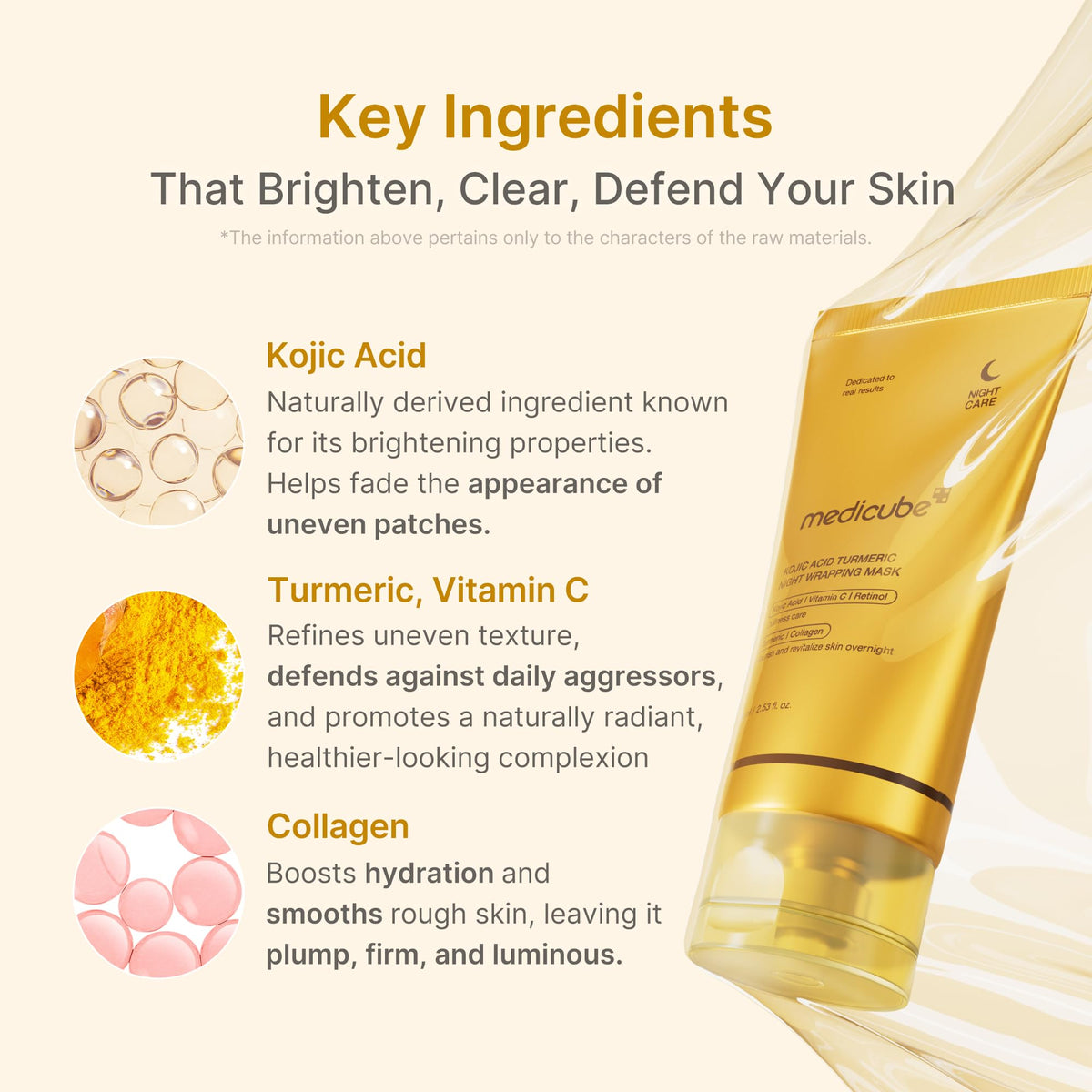 medicube mask drying on face overnight forming a peel-off film