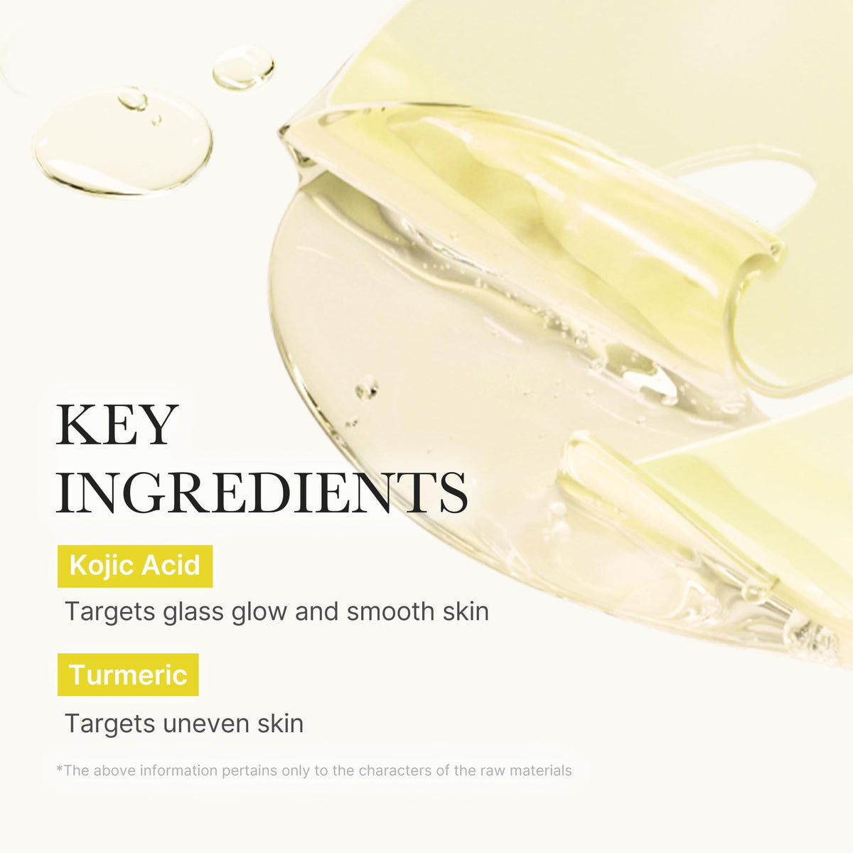 medicube essence remaining on skin after removal for long-lasting moisture