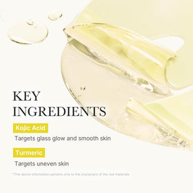 medicube essence remaining on skin after removal for long-lasting moisture