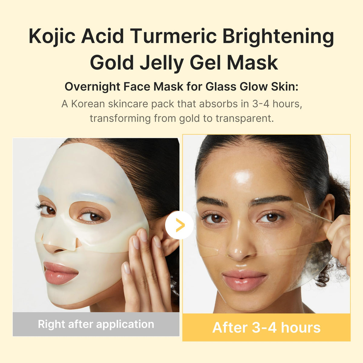 medicube close-up of jelly sheet texture highlighting hydrating formula