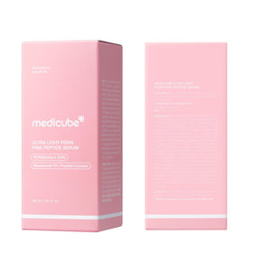 medicube packaging close-up highlighting product information clarity