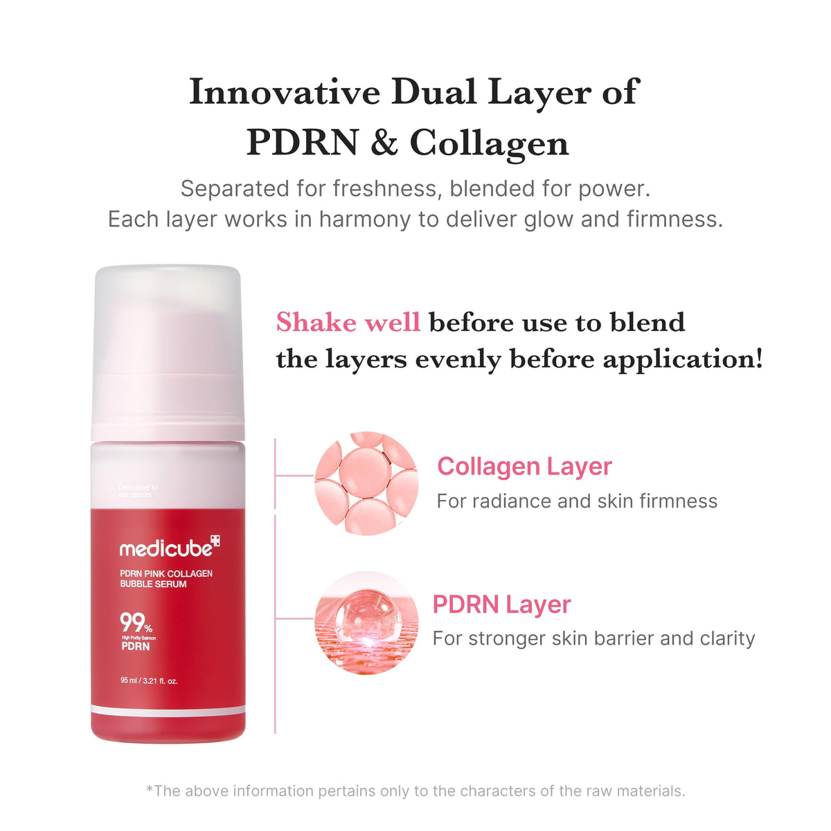 medicube cotton pad soaked with serum for intensive radiance mask use