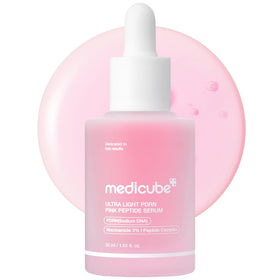 medicube front bottle showing compact design and easy application
