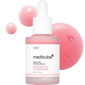 medicube front bottle shot showing clean packaging and brightening promise