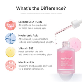 medicube serum texture droplet showing lightweight hydration and quick absorption benefit