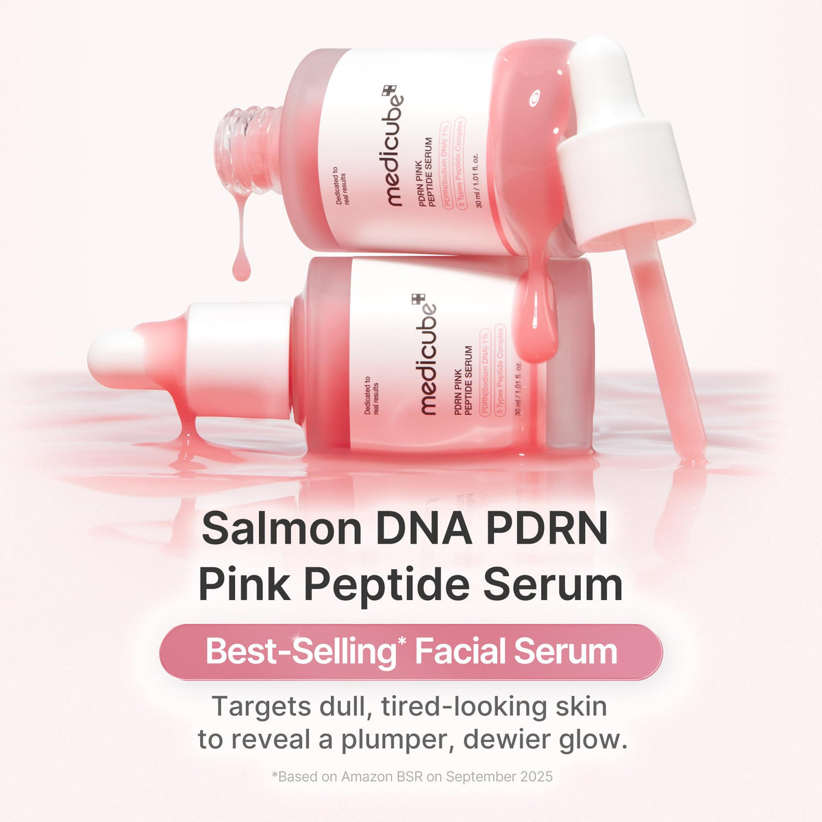 medicube pipette dispensing serum highlighting precise application and control