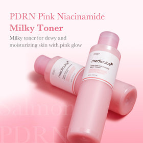 medicube milky texture close-up showing light emulsion and fast absorption benefit