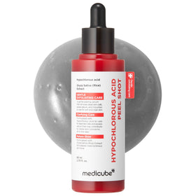 medicube front bottle showing sleek design and clear purpose