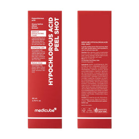 medicube packaging box presentation indicating trusted retail quality