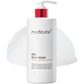 medicube front packaging showing bottle and label, clear product identity and benefits