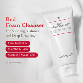 medicube dense lather on palm demonstrating gentle yet effective cleansing