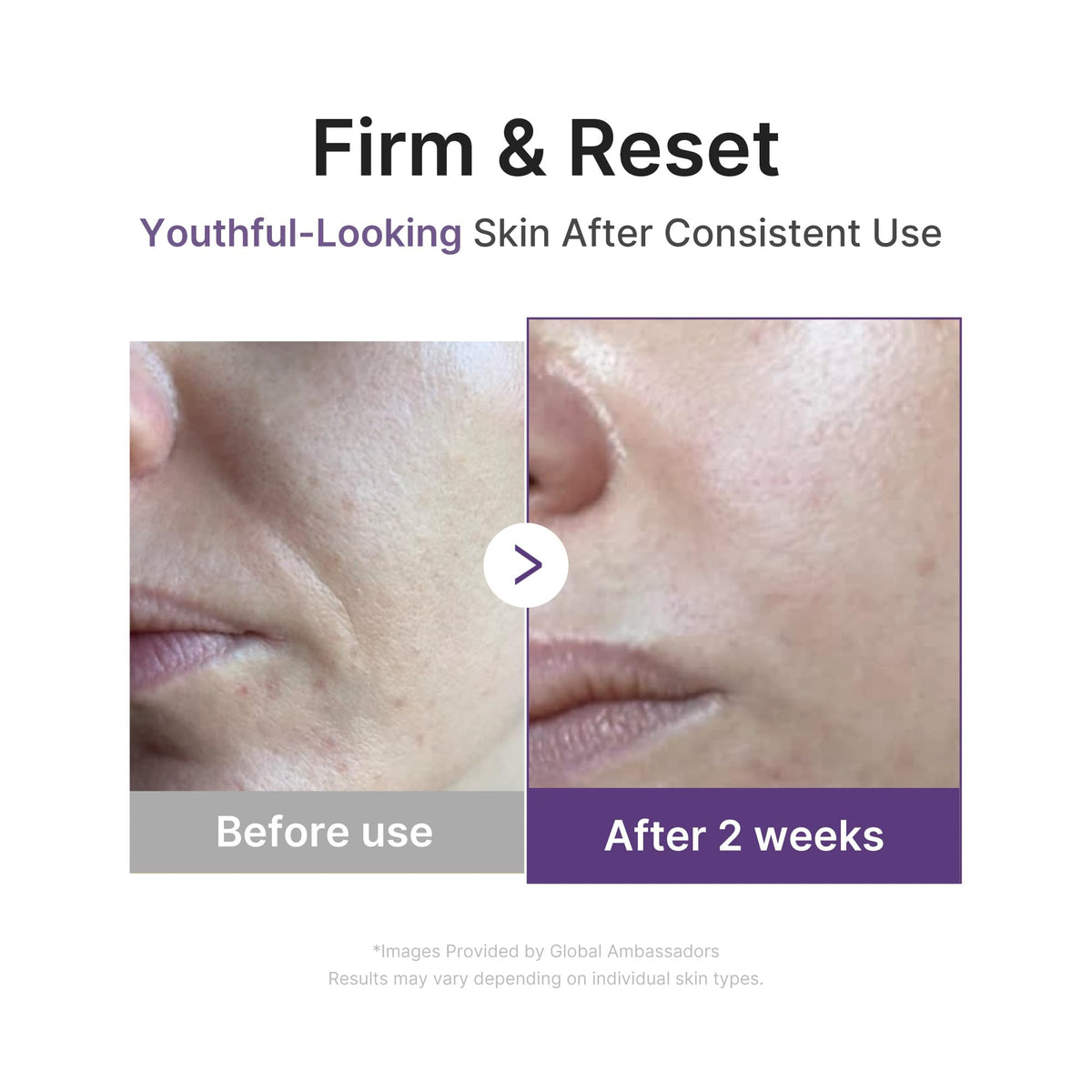 medicube ingredients label visible listing retinol, peptides, vitamins