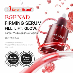 medicube dropper dispensing serum, demonstrating precise, mess-free application