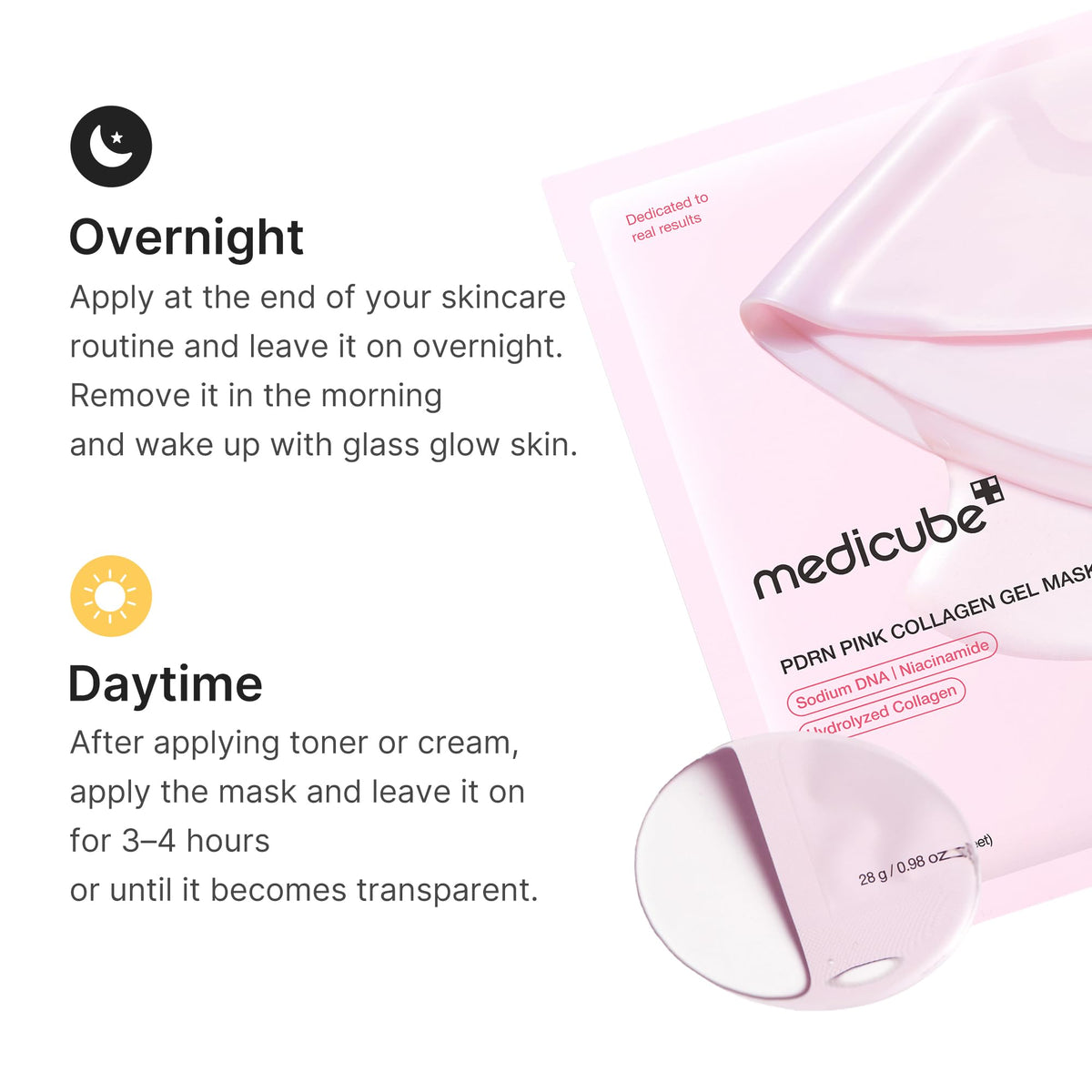 medicube serum dripping to show thick hydrating consistency
