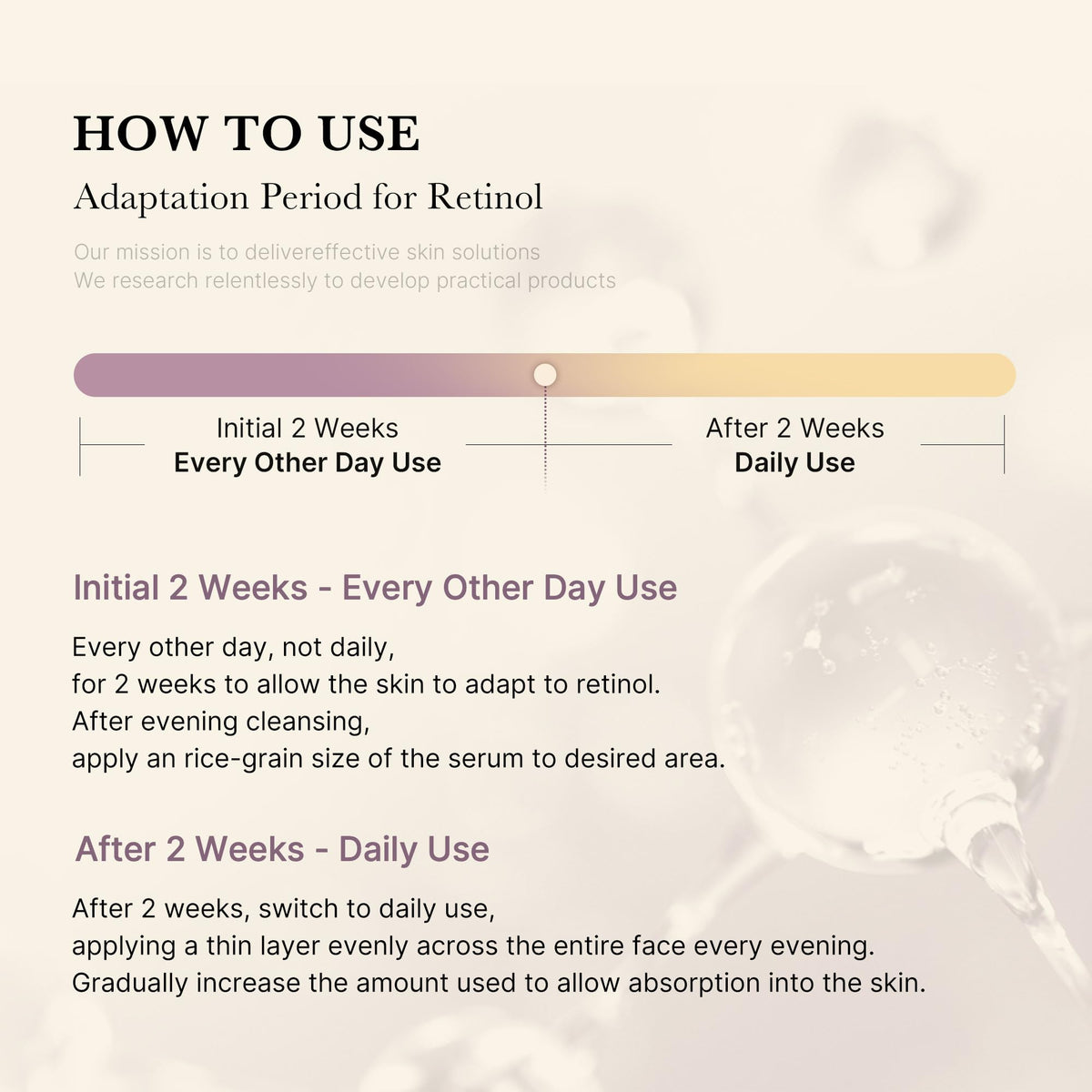 medicube serum on hand during application, showing lightweight spreadability benefit