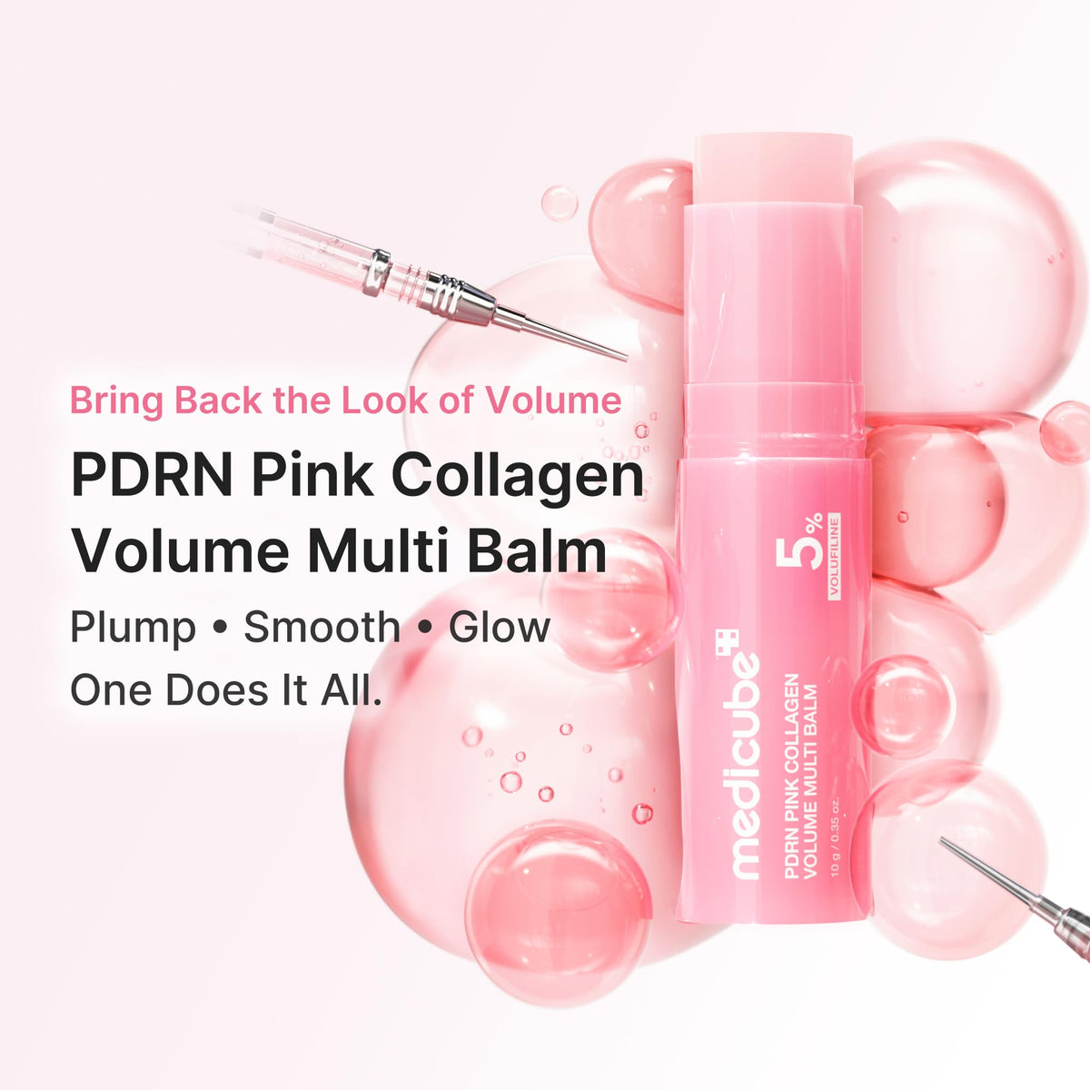 medicube melting balm texture closeup illustrating smooth glide and immediate hydration