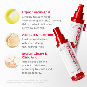 medicube texture droplet on hand illustrating lightweight, non-greasy feel