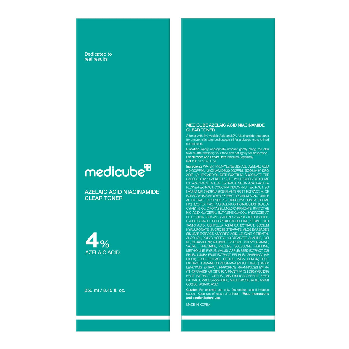 medicube cap and nozzle detail showing precise, drip-free dispensing