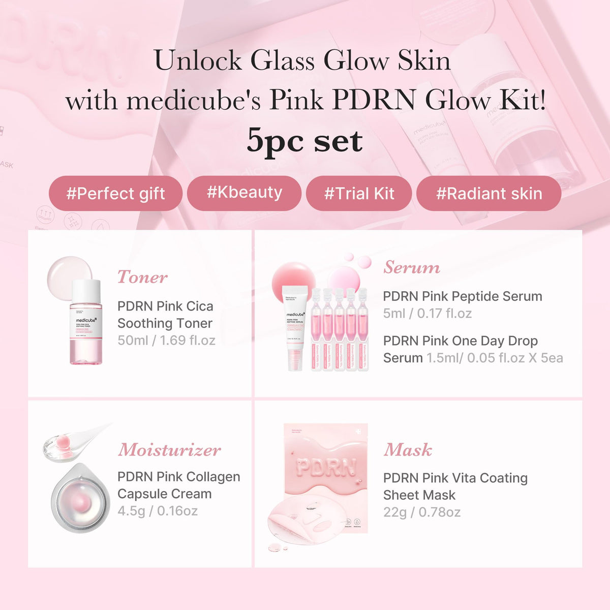 medicube toner texture close-up illustrating lightweight, hydrating finish