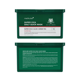 medicube travel sized lifestyle shot showing portable soothing skincare