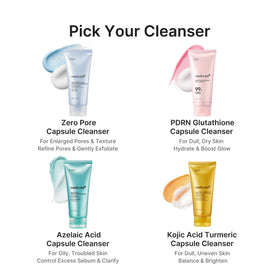 medicube cleanser used after spot care to keep treated areas clean