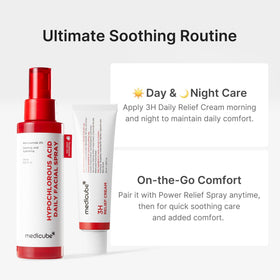 medicube user applying cream to face for balanced daily moisture