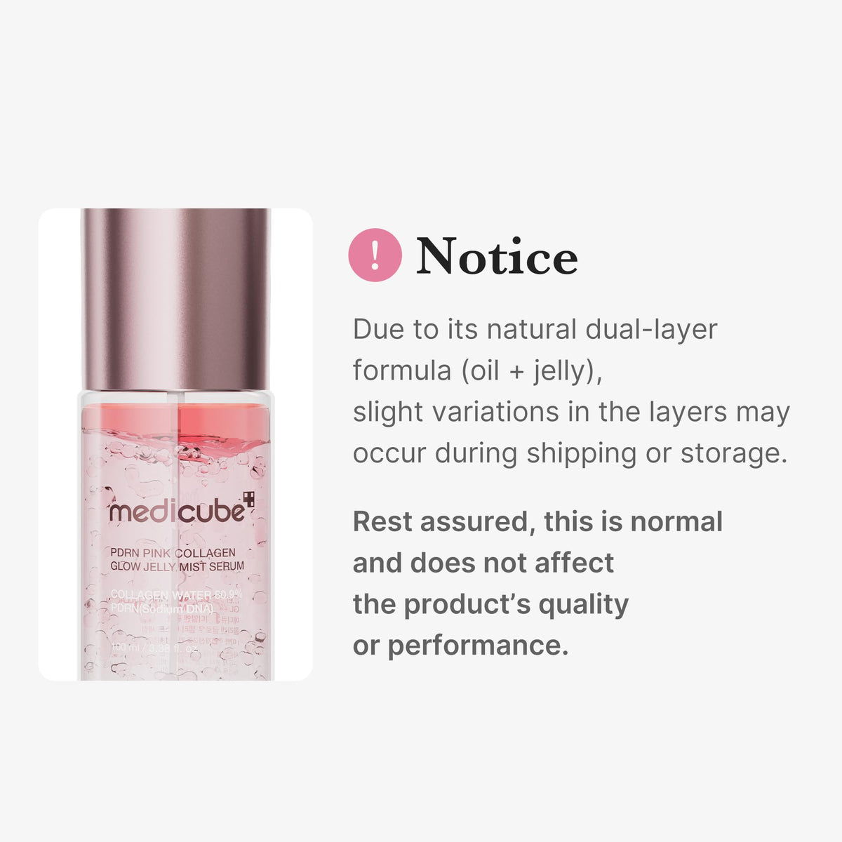 medicube vanity lifestyle shot displaying daily routine use for dewy finish