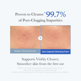 medicube foam in hand demonstrating rich lather and hydration