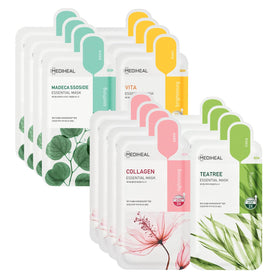 MEDIHEAL front packaging showing the 16-pack and benefit of targeted treatments