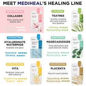 MEDIHEAL FSC and soy ink label showing sustainable packaging