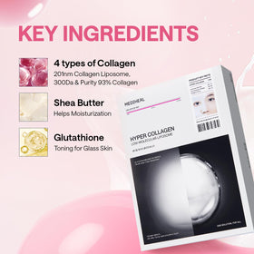 MEDIHEAL mask on model sleeping illustrating overnight comfort and long-wear adherence benefit
