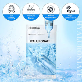 MEDIHEAL individually wrapped mask packet for hygienic travel use