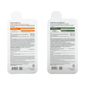 MEDIHEAL ingredient label highlighting madecassoside tea tree vita benefits