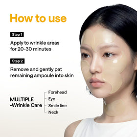 MEDIHEAL ingredient layout of vitamins collagen and retinol for elasticity