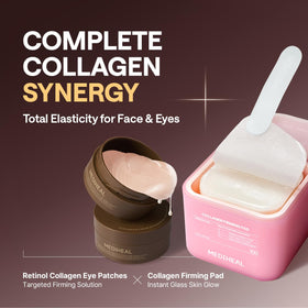 MEDIHEAL label close-up with clinical claims and ingredient highlights