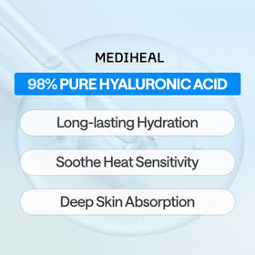 MEDIHEAL mask applied on model demonstrating smooth, even coverage