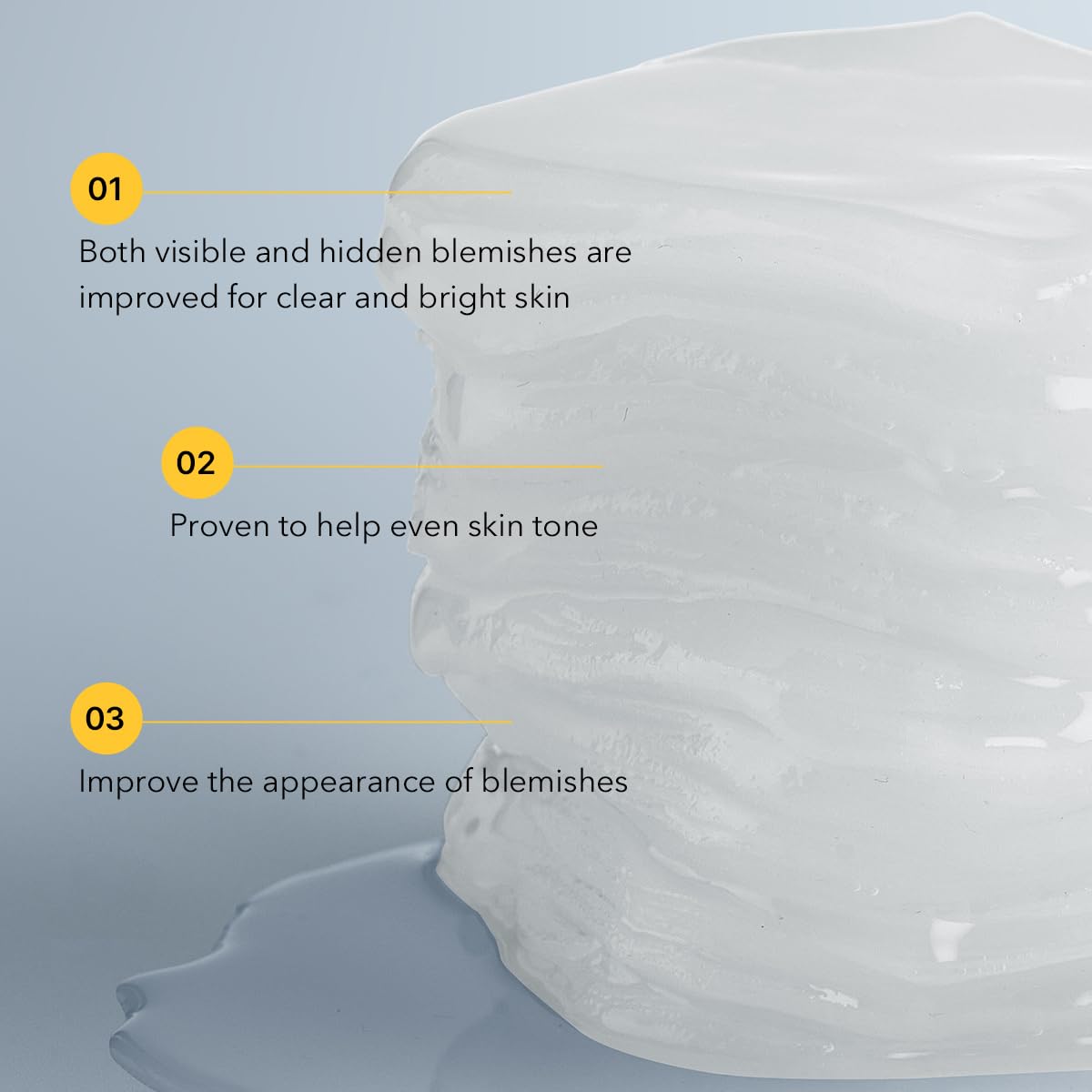 MEDIHEAL pad in hand to illustrate real-life size and easy handling