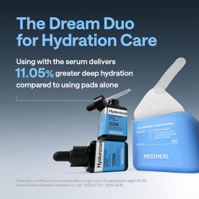 MEDIHEAL product label showing key ingredients and purity