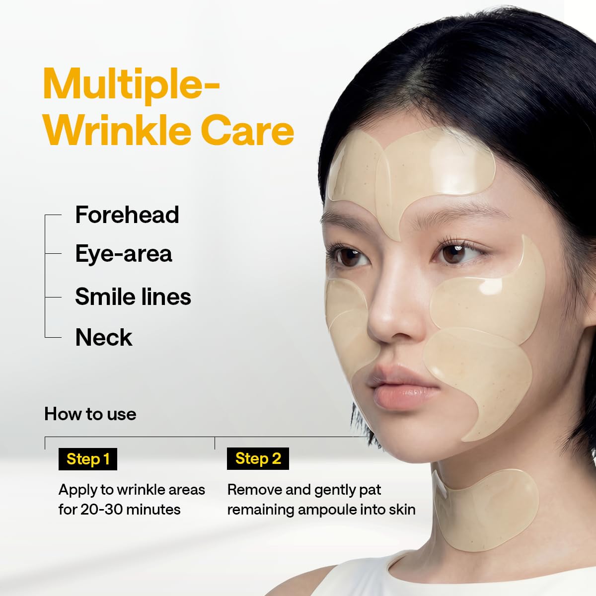 MEDIHEAL ingredients label focused on collagen and encapsulated vitamin C