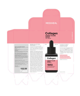 MEDIHEAL illustrative before and after to show improved texture benefit