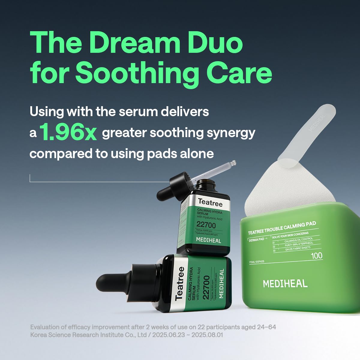 MEDIHEAL pads on bathroom counter for quick daily skincare routine