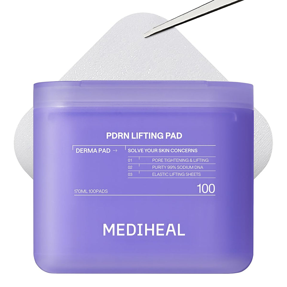MEDIHEAL front packaging showing product benefits and 100 count