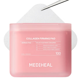 MEDIHEAL front packaging showing 100-count pads and convenience