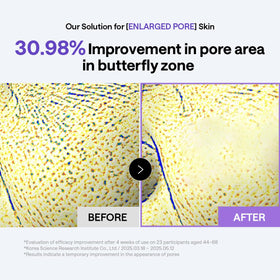 MEDIHEAL pad on jawline illustrating adhesion and contour support